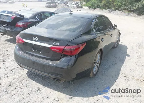 2018 Infiniti Q50 3.0T Luxe из США, поврежденный, VIN JN1EV7AP6JM351651